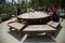 Runder Tisch mit 8 Bänken, © Daniel Perales