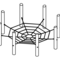 Spinnennetz waagerecht (7.84010)