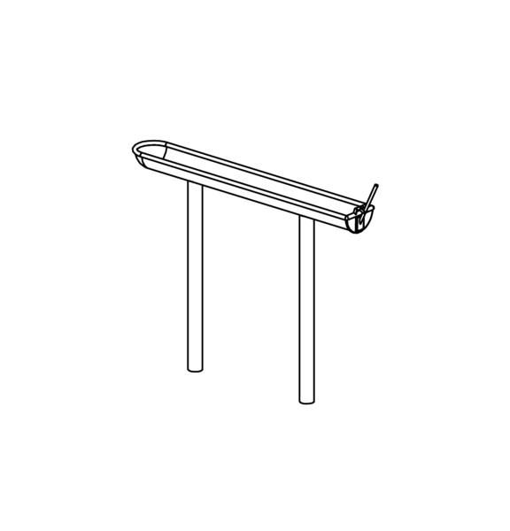 Wasserfluter, l=2m